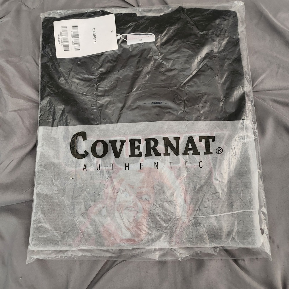 Covernat"Chucky"Authntic Barrels Grphic T-Shirt Blck Size L NWT C2003ST28BKL Tee